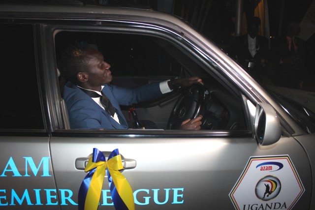 Ochaya Wins New Ride From Hard Sweat. Joseph Ochaya Cruising In A Brand New Toyota Subaru@Serena Hotel