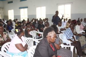 Parents and Teachers during the school meeting.