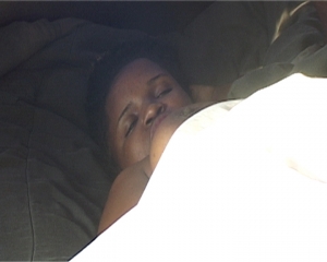 The deceased body Caroline Nayebale who stabbed several times in the chest by unidentified people.