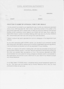 Consolata's letter objecting to Mr.Bbaales Appraisal