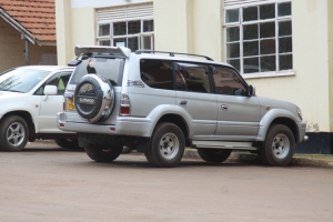 dpc-ninsiimas-latest-ride-registration-uaq-776b-parked-at-entebbe-police-station