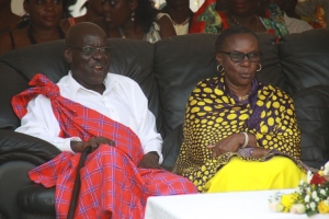Miyana's parents Captain Darlington Omamteker and Rosemary Omamteker smiling sweet.
