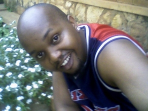 Tom Wakikona aka Tom Dola chocking on retakes.