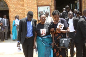 Late Dr. Abongomera's widow Mary Abongomera. 