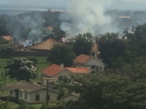 smoke-seen-from-the-compound-of-king-mumberes-home