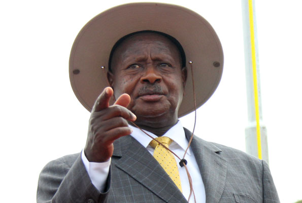 president Yoweri Kaguta museveni