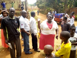RDC Kirabira directed the School Boss to stop any further perimeter wall fence construction until the matter is sorted out.
