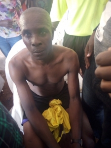 Referee Godfrey Male was assaulted by a Mob of rowdy fans.