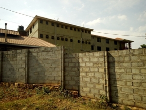 The Entebbe Junior School's perimeter wall fence that started a cold war between the Kiwafu East residents and the School Boss Rosemary Omamteker.