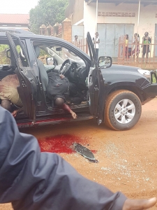 AIGP Andrew Felix Kaweesi was shot dead today morning while he was heading to work.