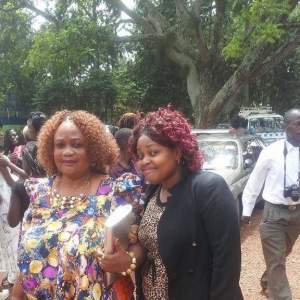 Deborah Wakikona and daughter during their sweet moments.