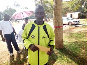Sebuma Gonzanga won the 21km race.