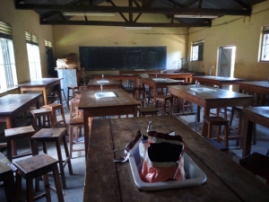 The Science Lab in a very sorry state.