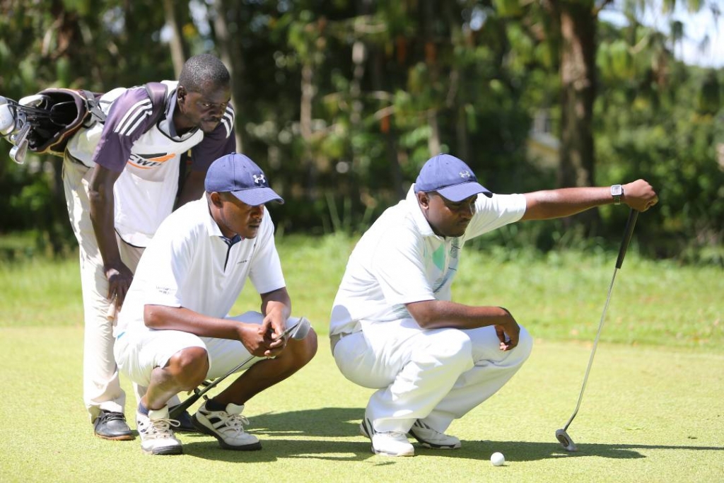 Dan Kajungu and Collins Nuwagira Pair defeated Kiryowa Kiwanuka and Elly Mukasa. Photo Credit (Studio 256/Timothy Okiror)