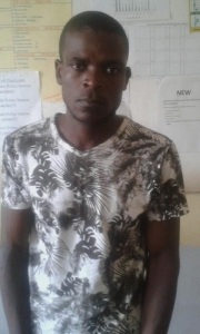 Mubiru Oscar alias Edirisa cursing life in Kigo Prison over robbery.