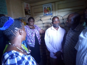 RDC Kirabira lauded the LCI Chairpersons who contributed Shs2.5m and bought cement that will be used a maternity block.