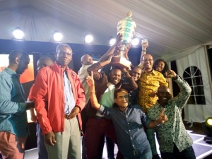 Team Uganda Golf Club were all smiles as they beat Entebbe in the return leg of the Inter-club challenge.