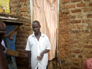 Godfrey Nsubuga (42years) the ex-husband to the deceased at her residence.