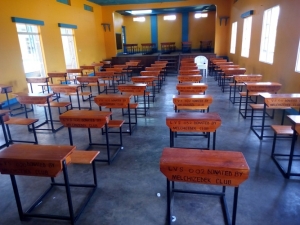Melchizedek Club donated 70 brand new desks to Lake Victoria School.