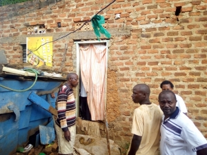 The house in Kitinda Village where the deceased was residing.