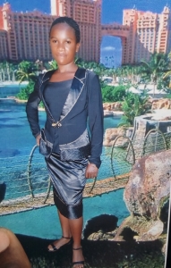 The late Faith Komugisha in her happy times.