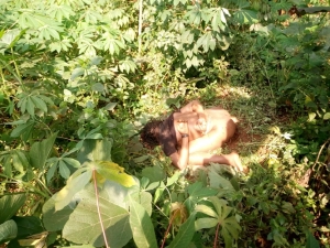 Nakimuli Rose's body in a plantation.