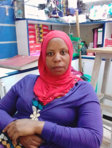 Faridah Namuddu who was jailed for stealing tins of processed milk