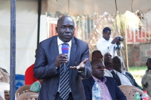 Mayor Kayanja Boda Boda Riders at Leisure Park during their AGM.