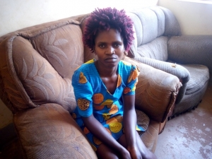 29 Year Old Rose Kemigisa survived serial killers on Friday.