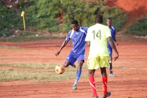 Ali Kisira scored a hatrick for Ludo against Mapeera Young.