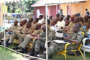 Several senior Police officers attended the press conference.