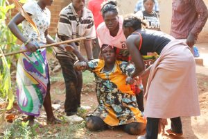 Family members who were attacked by spirits wanted to lynch Mulinda Daniel and Kasarina Kizza after they accused them of using witchcraft to kill them.