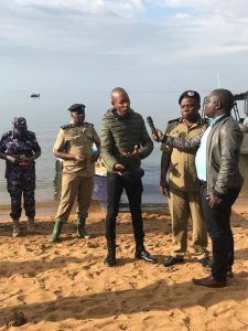 Uganda Police Force has applauded Bryan White Founder of the Bryan white foundation for the part he played in the aftermath of the Boat cruise Tragedy1