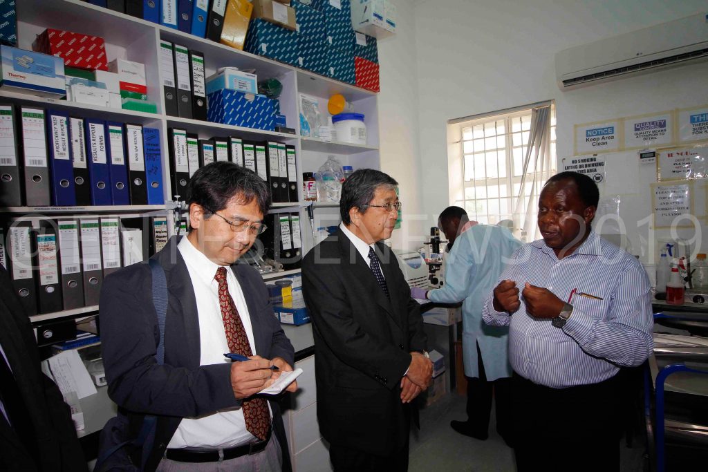 Japanese Ambassador Commends UVRI’s Research Work.