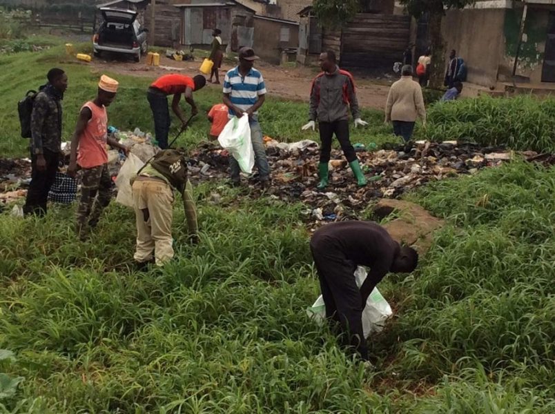 Community Work ongoing at River Mpanga