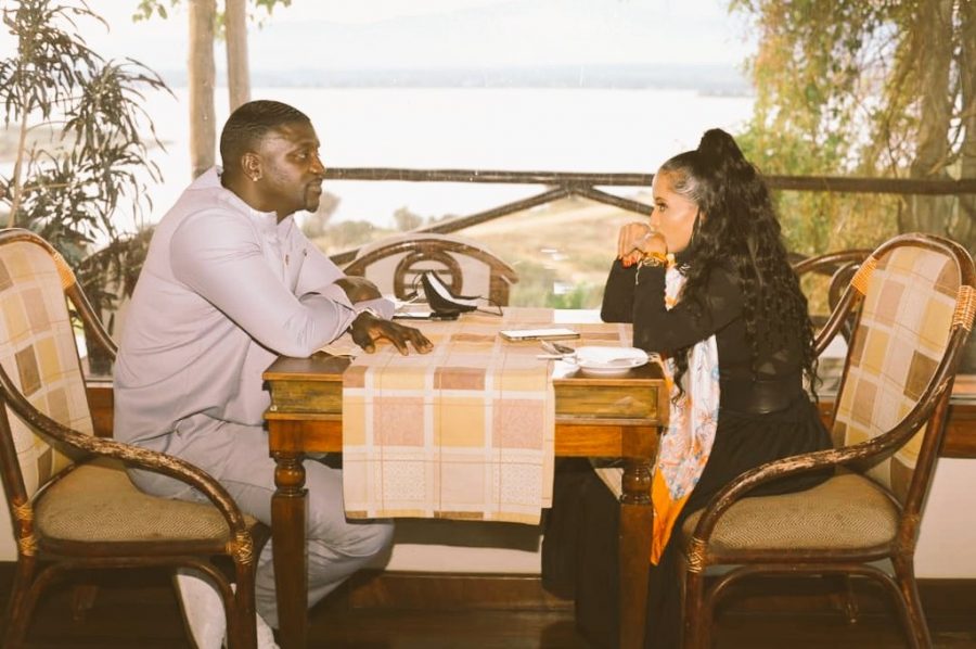 Akon marvels at Uganda’s beauty as he visits Queen Elizabeth national park