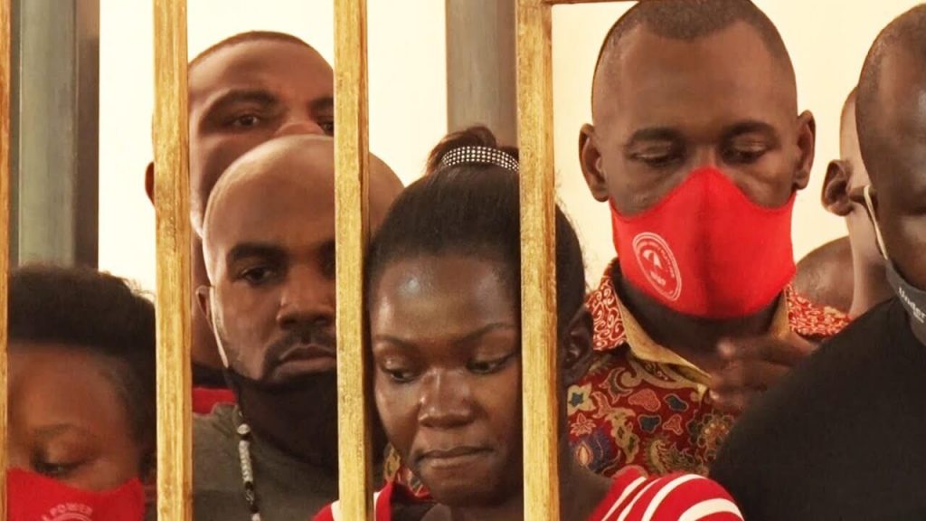 Nubian Li, Eddie Mutwe & 33 jailed Bobi Wine supporters back in army court for bail