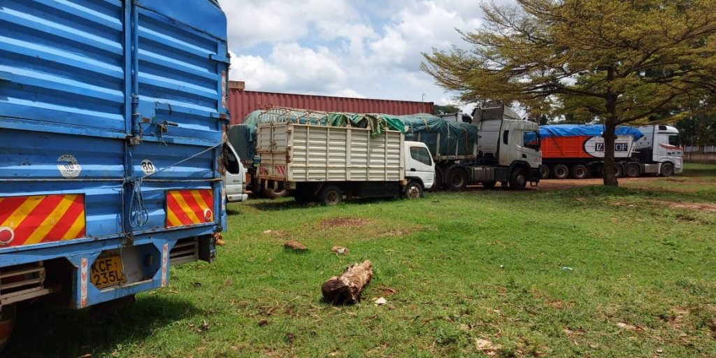 Kenya Impounds 39 Truck with Exported Maize from Uganda