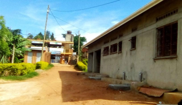 Construction of OPD at Katabi Health Centre III resumes The exterior of the OPD block that is under construction. There are no workers on the site. Photo by Joan Akello