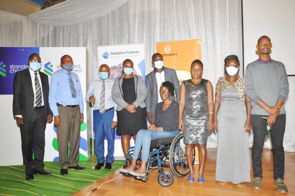 Standard Chartered Bank Uganda Awards Ugx 18 million to youth with disabilities to help them generate entrepreneurial solutions that solve community needs (2)