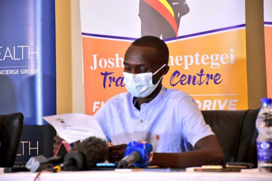 Cheptegei launches shs 1.7bn fundraising drive to complete athletes training centre Cheptegei launches shs 1.7bn fundraising drive to complete athletes training centre