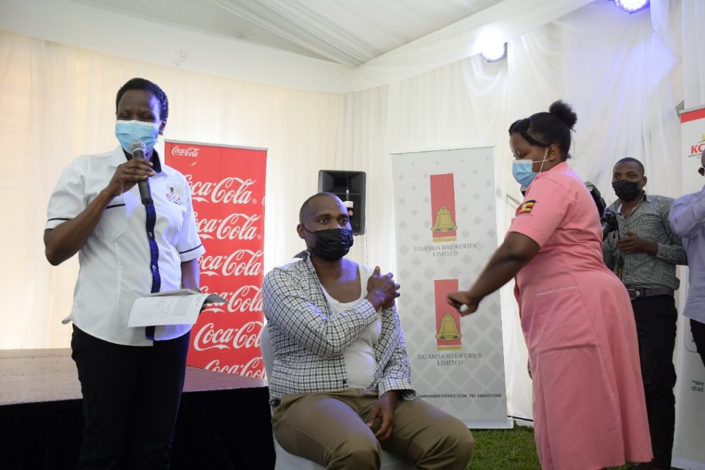 UGANDA BREWERIES, COCA-COLA PARTNER WITH KCCA TO STEP UP COVID-19 VACCINATION