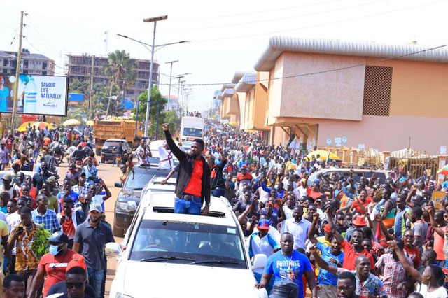 Uganda Police Engages in battles with Bobi Wine