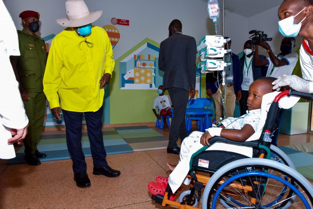 Museveni commissions Ultra-Modern Entebbe Children Surgical Hospital