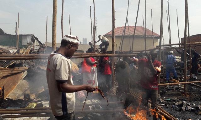 Residents count losses in Kisenyi fire Residents count losses in Kisenyi fire