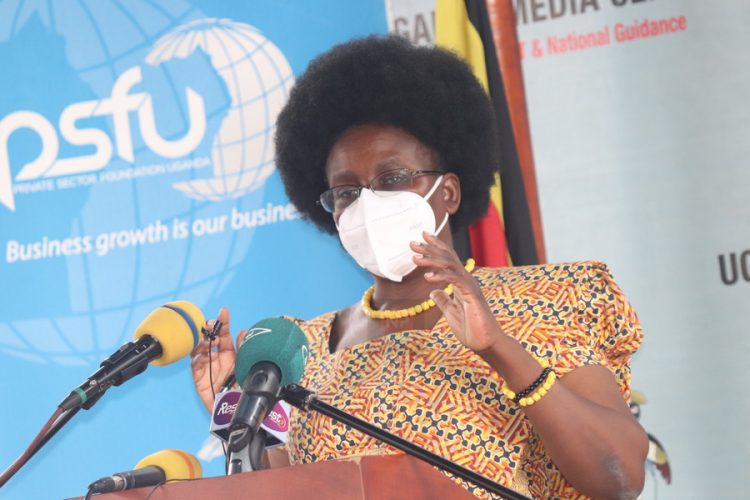 Ugandan made Covid vaccine 70% ready, says Dr.Musenero Dr. Monica Musenero