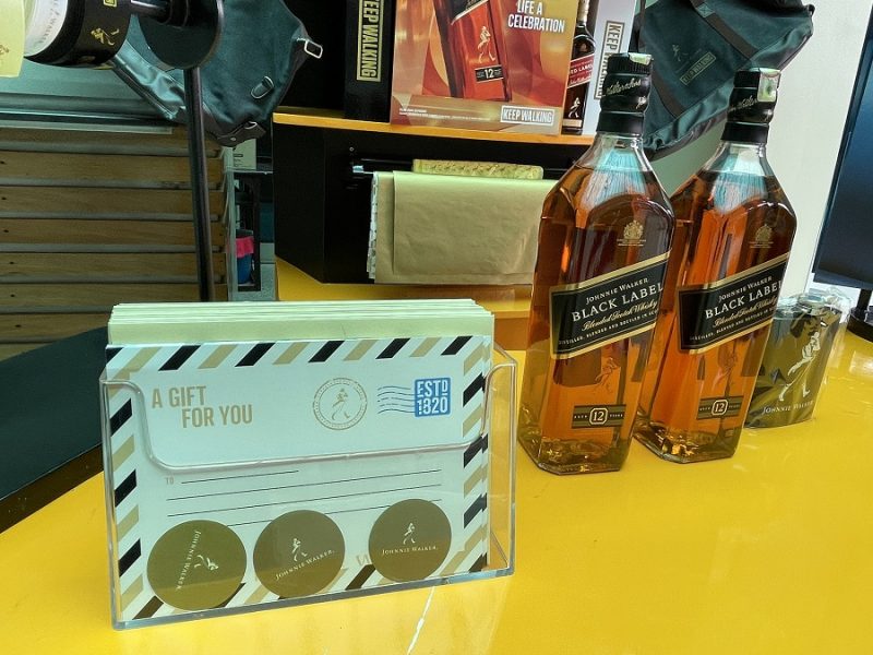 Johnnie Walker Launches gift on purchase Campaign