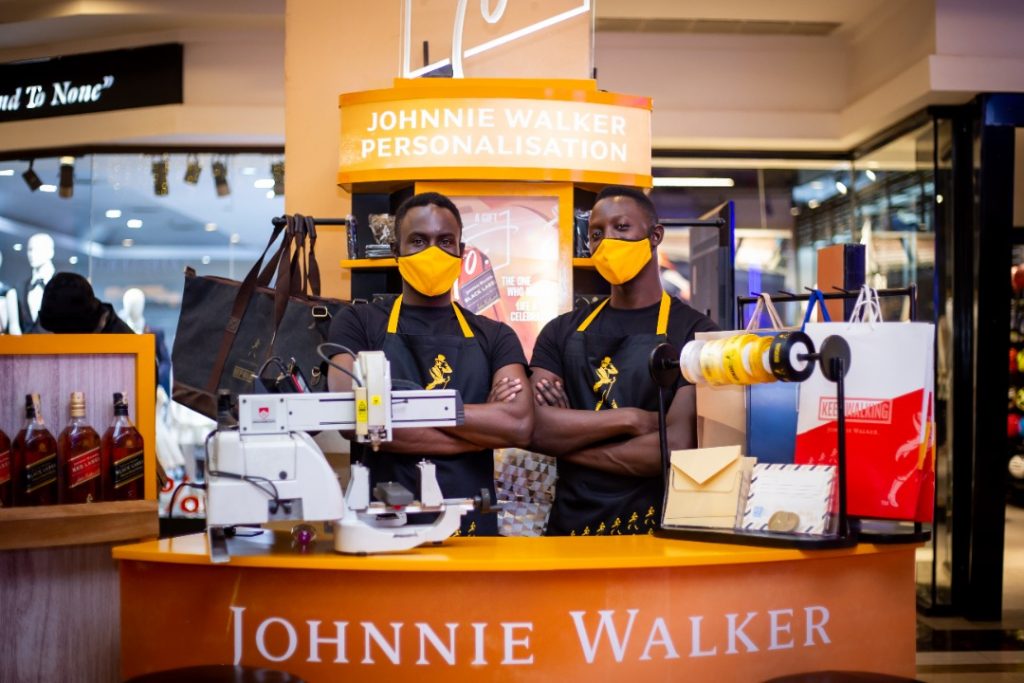Johnnie Walker Opens up multipurpose gifting studio at Acacia mall