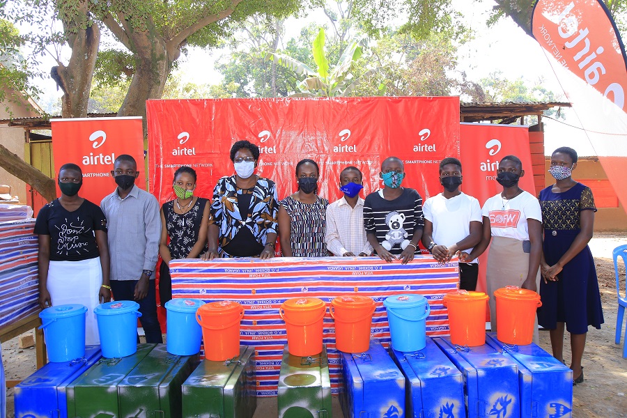 Airtel Celebrates Top PLE Performers, Donates Assorted Scholastic Material as School Reopen