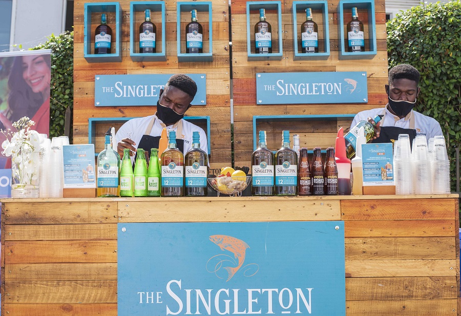 An all-white extravaganza at Round Two of the Singleton Challenge 